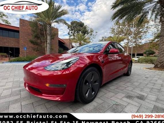 TESLA MODEL 3 2022 5YJ3E1EB1NF360840 image TESLA MODEL 3 2022 5YJ3E1EB1NF360840 image